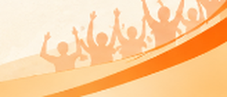 Youth Cheering Silhouette